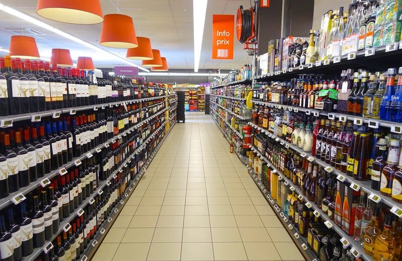 Corredor de supermercado
